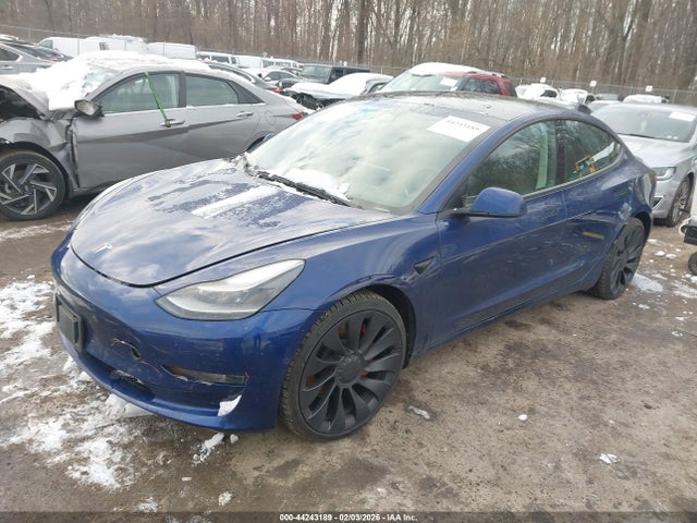 2022 TESLA MODEL 3 5YJ3E1EC3NF322163 Photo 1
