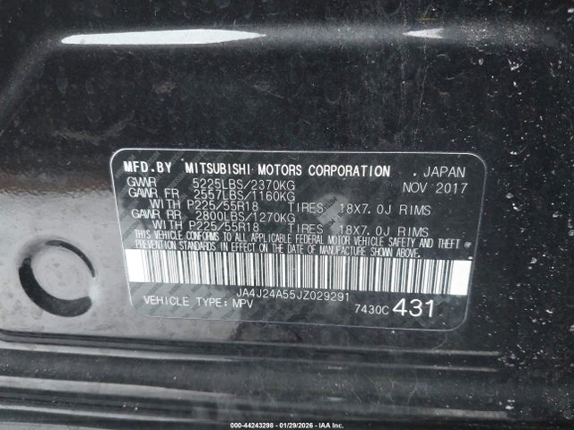 2018 MITSUBISHI OUTLANDER PHEV JA4J24A55JZ029291 Photo 8