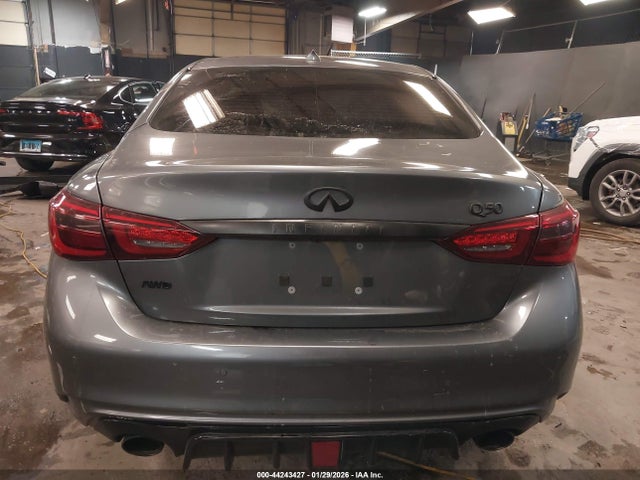 Продаж на аукціоні авто 2019 Infiniti Q50 3.0t Luxe, vin: JN1EV7ARXKM550253, номер лоту: 44243427