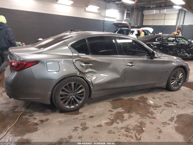 Продаж на аукціоні авто 2019 Infiniti Q50 3.0t Luxe, vin: JN1EV7ARXKM550253, номер лоту: 44243427