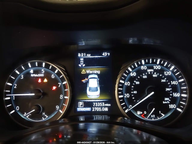 Продаж на аукціоні авто 2019 Infiniti Q50 3.0t Luxe, vin: JN1EV7ARXKM550253, номер лоту: 44243427