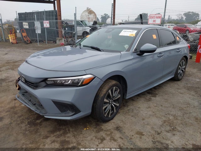 Honda CIVIC EX 2022 JHMFE1F73NX008421 Image 2