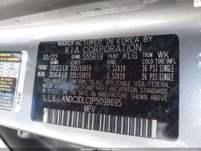 2023 KIA EV6 KNDC3DLC1P5098695 Photo 8