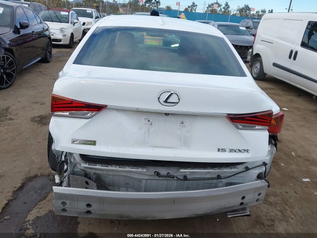2017 Lexus Is 200t მანქანა იყიდება აუქციონზე, vin: JTHBA1D27H5059549, აუქციონის ნომერი: 44243991