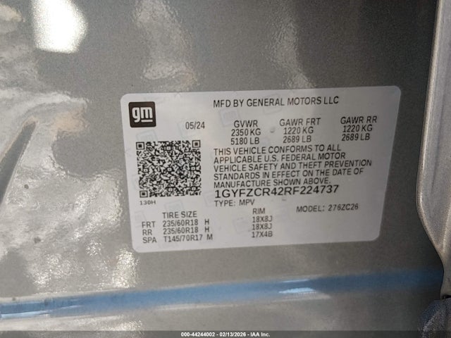 2024 CADILLAC XT4 1GYFZCR42RF224737 Photo 8