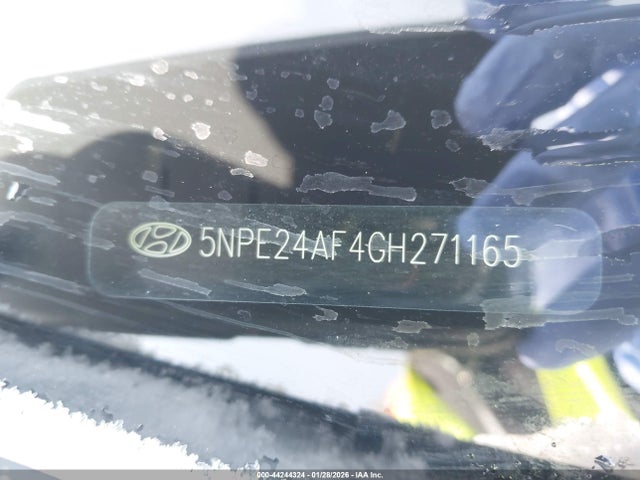 5NPE24AF4GH271165 Hyundai SONATA SE