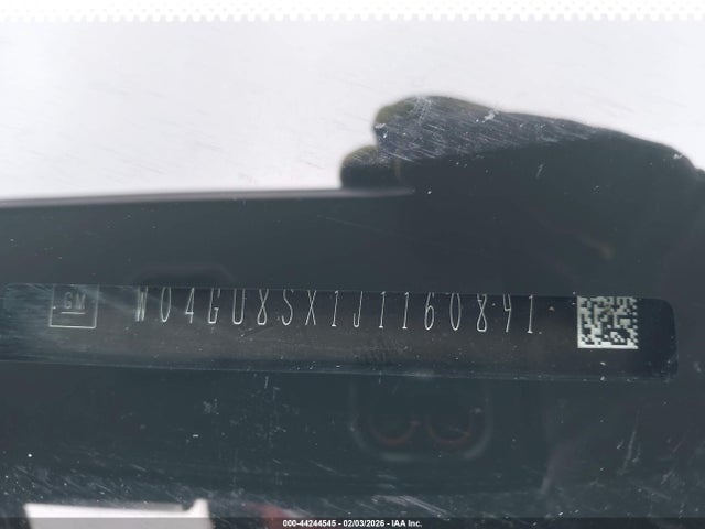 44244545 :رقم المزاد ، W04GU8SX1J1160891 vin ، 2018 Buick Regal Tourx Preferred مزاد بيع