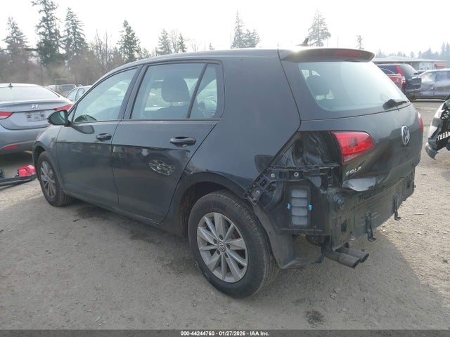 3VW217AU5HM059597 Volkswagen Golf Tsi S 4-door/tsi Se 4-door/tsi Sel 4-door/tsi Wolfsburg Edition 4-door