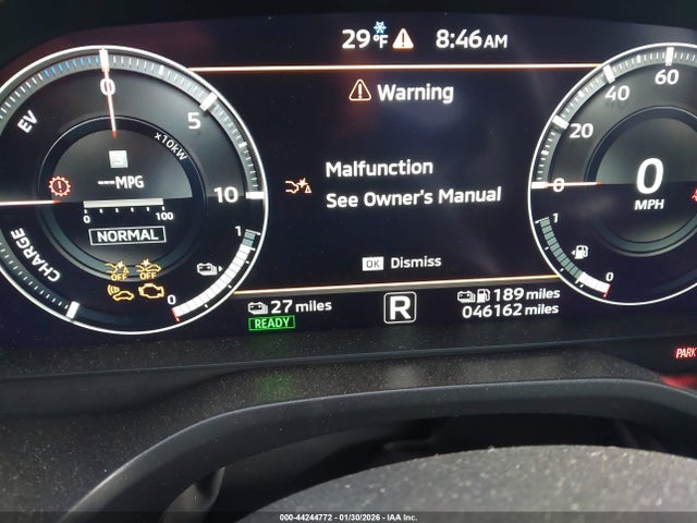 44244772 :رقم المزاد ، JA4T5UA92PZ033679 vin ، 2023 Mitsubishi Outlander Phev مزاد بيع