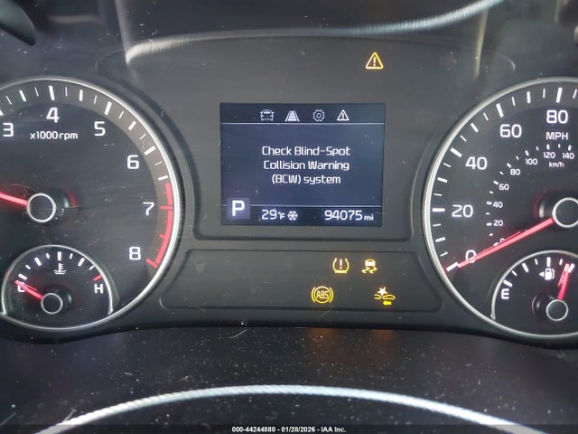 44244880 :رقم المزاد ، 5XXGT4L34KG348579 vin ، 2019 Kia Optima Lx مزاد بيع