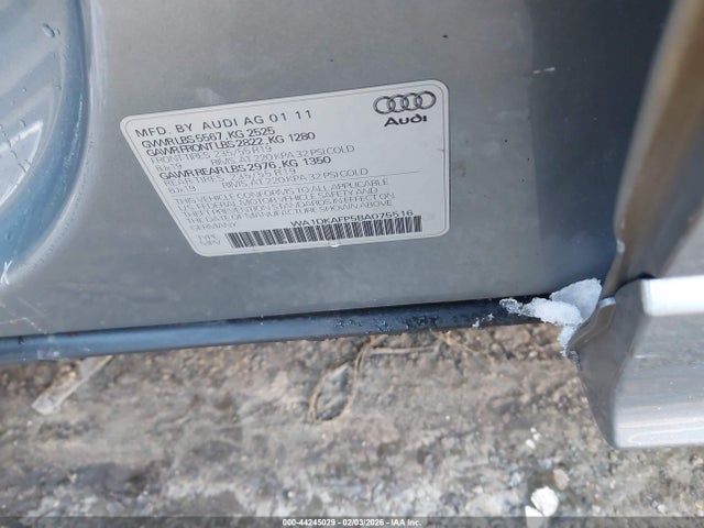 2011 AUDI Q5 WA1DKAFP5BA075516 Photo 8