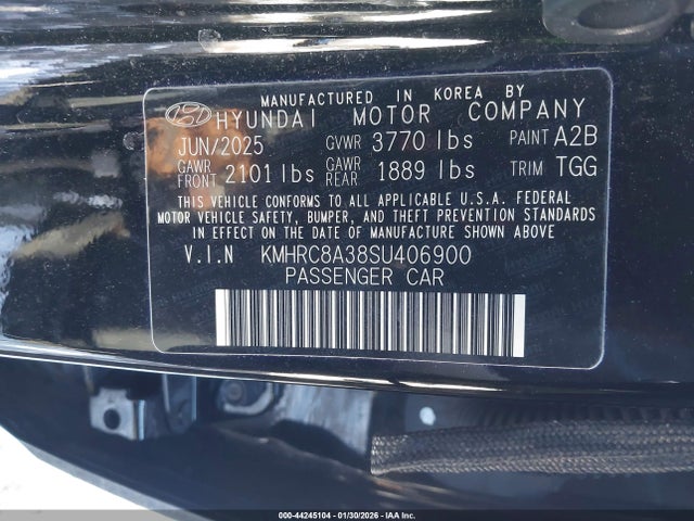 KMHRC8A38SU406900 Hyundai Venue Sel