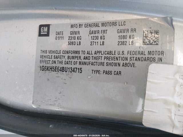 2011 CADILLAC DTS 1G6KH5E64BU134715 Photo 8