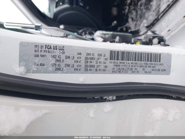 2020 JEEP GRAND CHEROKEE 1C4RJFAG1LC271395 Photo 8