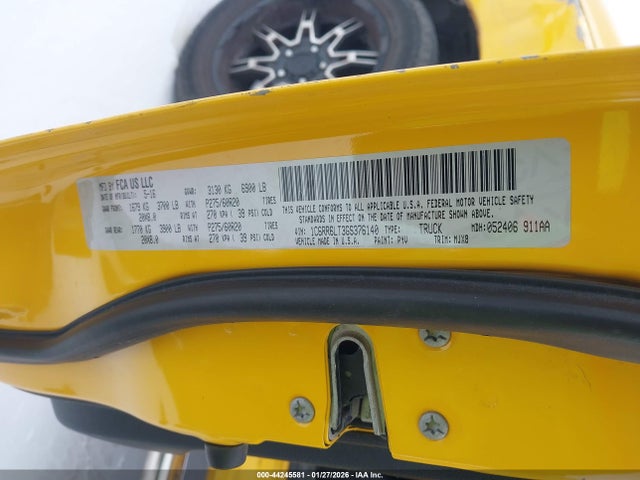 Aukcja sprzedaży 2016 Ram 1500 Lone Star, vin: 1C6RR6LT3GS376140, numer aukcji: 44245581
