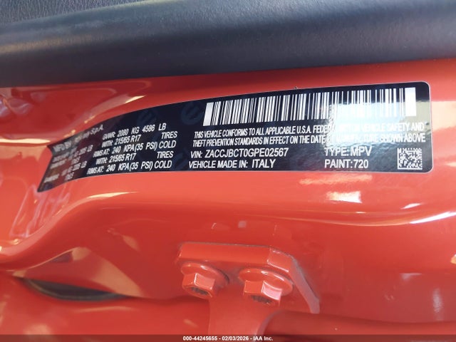 Jeep Renegade Trailhawk 2016 ZACCJBCT0GPE02567 Image 9