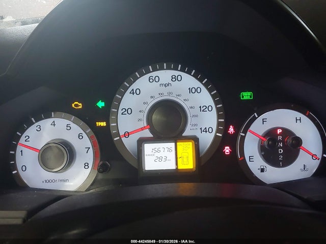 44245849 :رقم المزاد ، 5FNYF4H5XAB013219 vin ، 2010 Honda Pilot Ex-l مزاد بيع