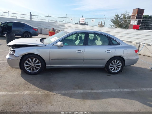 2007 Hyundai Azera Limited/se მანქანა იყიდება აუქციონზე, vin: KMHFC46F67A186146, აუქციონის ნომერი: 44245897