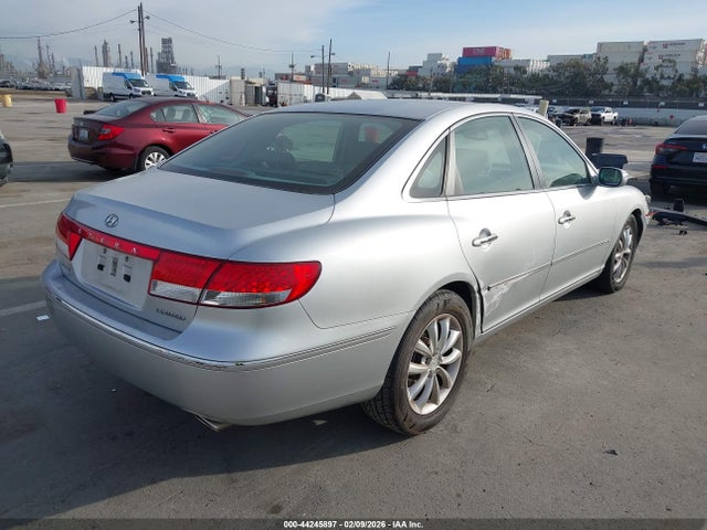 2007 Hyundai Azera Limited/se მანქანა იყიდება აუქციონზე, vin: KMHFC46F67A186146, აუქციონის ნომერი: 44245897