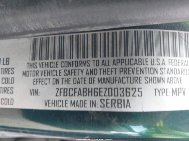 2014 FIAT 500L ZFBCFABH6EZ003625 Photo 8