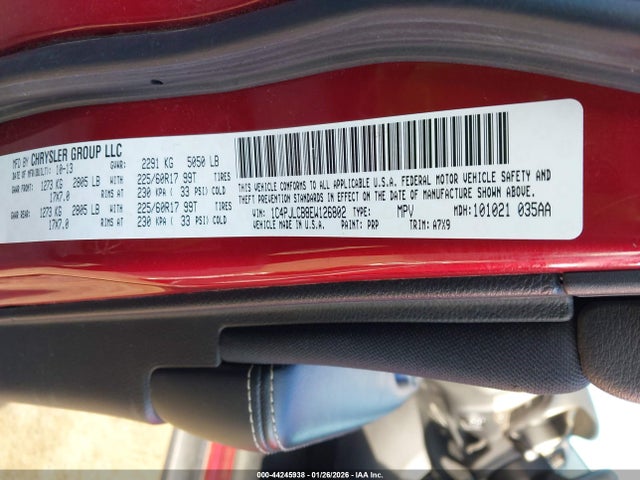 Jeep Cherokee Latitude 2014 1C4PJLCB8EW126802 Image 9