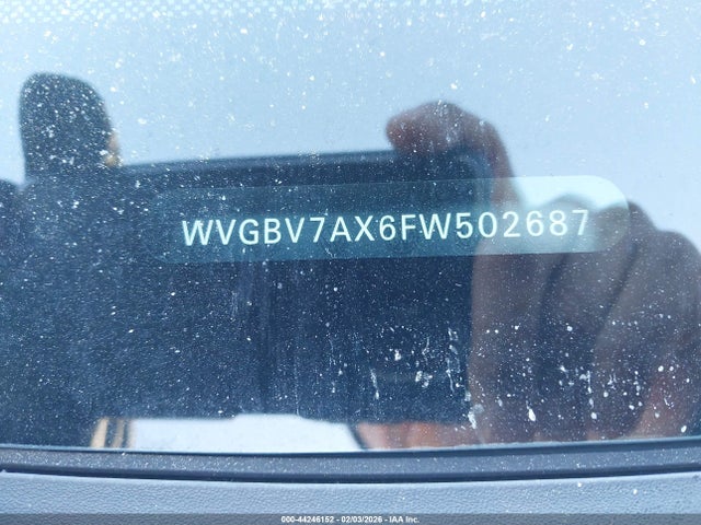 WVGBV7AX6FW502687 Volkswagen TIGUAN SE