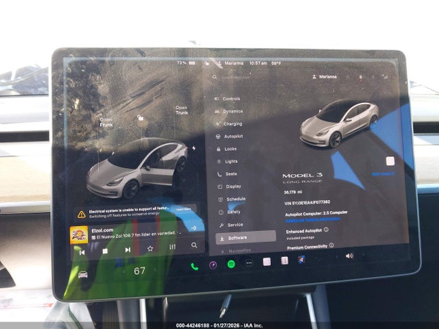 2018 TESLA MODEL 3 5YJ3E1EA4JF077382 Photo 6