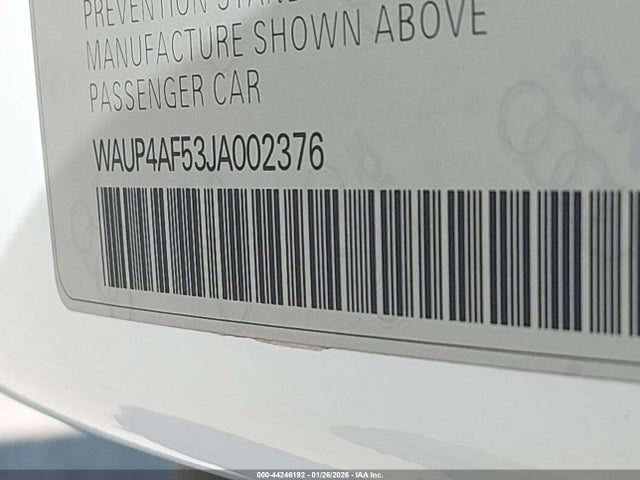 2018 AUDI S5 WAUP4AF53JA002376 Photo 8