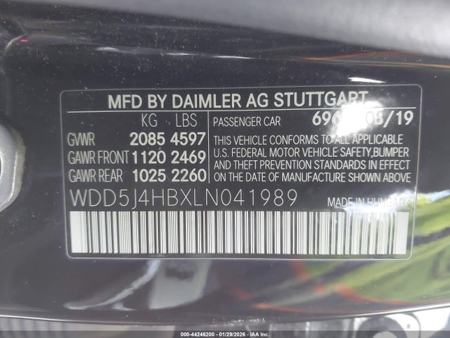 2020 MERCEDES-BENZ CLA 250 WDD5J4HBXLN041989 Photo 8