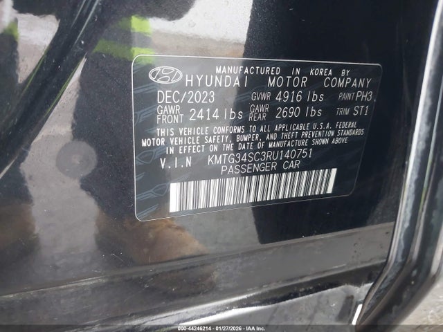 KMTG34SC3RU140751 Genesis G70 2.5t Awd