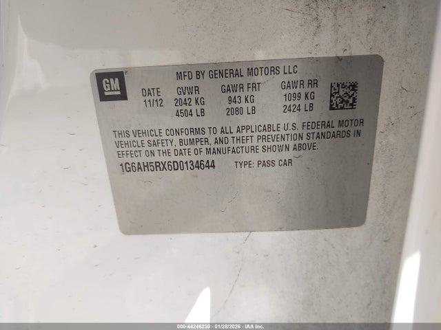 2013 CADILLAC ATS 1G6AH5RX6D0134644 Photo 8