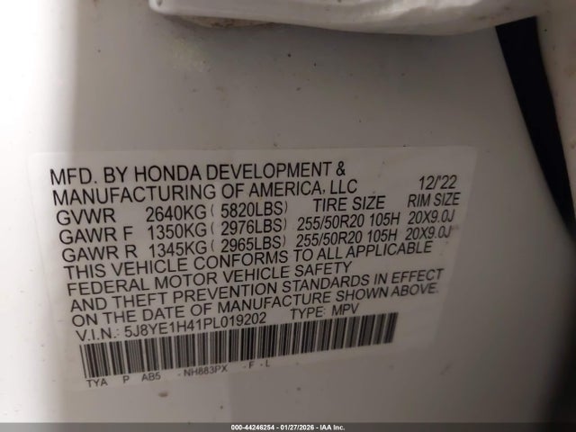 2023 ACURA MDX 5J8YE1H41PL019202 Photo 8