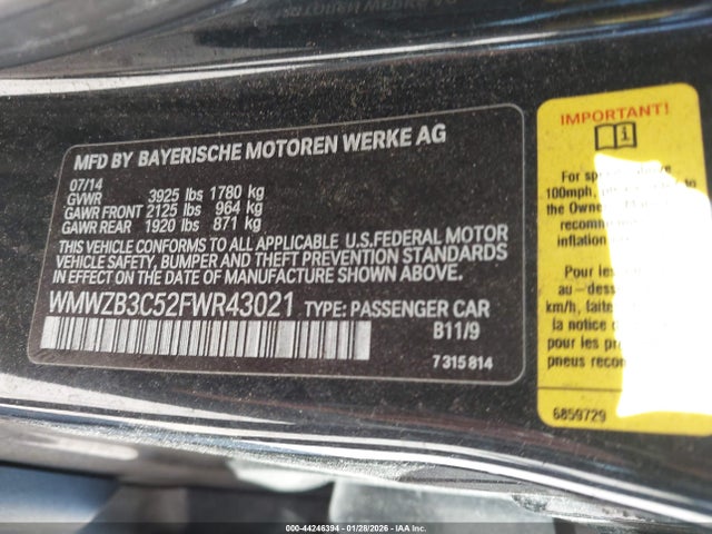 2015 MINI COUNTRYMAN WMWZB3C52FWR43021 Photo 8