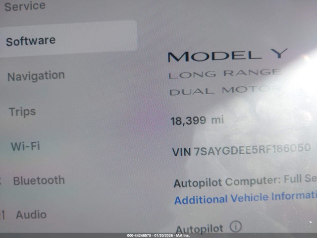 2024 TESLA MODEL Y 7SAYGDEE5RF186050 Photo 6