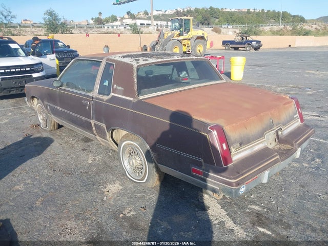 Продажа на аукционе авто 1987 Oldsmobile Cutlass Supreme Brougham, vin: 2G3GM11YXH2304217, номер лота: 44246701