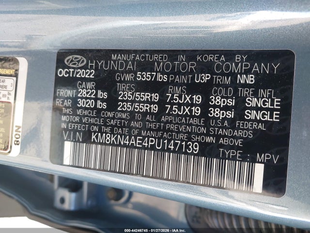 Hyundai Ioniq 5 Sel 2023 KM8KN4AE4PU147139 Image 9