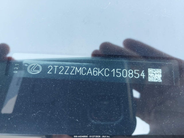 44246908 :رقم المزاد ، 2T2ZZMCA6KC150854 vin ، 2019 Lexus Rx 350 مزاد بيع