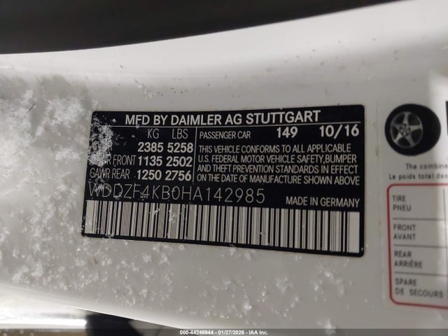 2017 MERCEDES-BENZ E 300 WDDZF4KB0HA142985 Photo 8