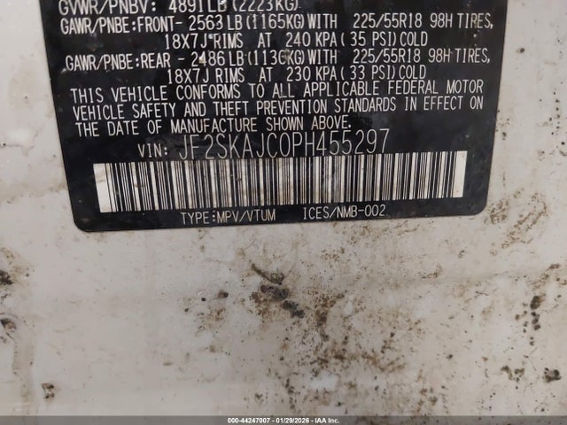 Subaru Forester Sport 2023 JF2SKAJC0PH455297 Image 8