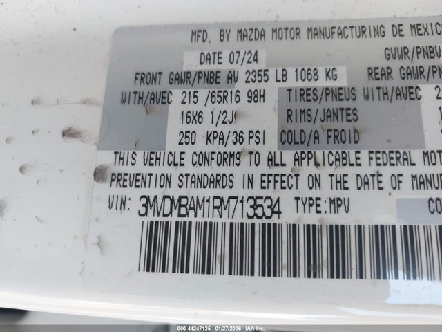 Mazda Cx-30 2.5 S 2024 3MVDMBAM1RM713534 Image 9