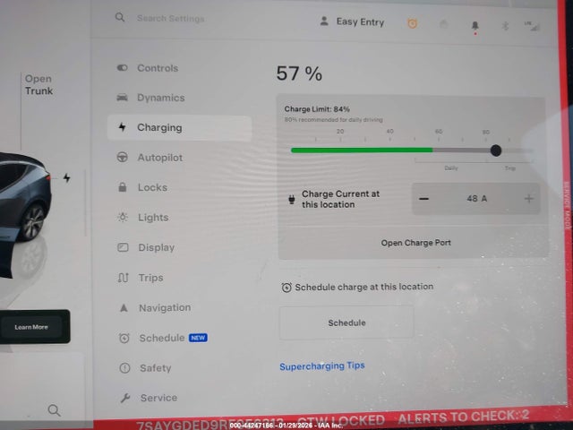 Aukcja sprzedaży 2024 Tesla Model Y Rwd, vin: 7SAYGDED9RF056313, numer aukcji: 44247166