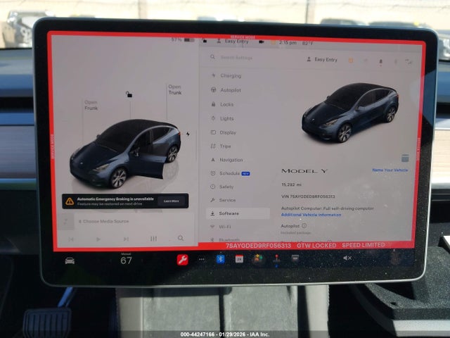 Aukcja sprzedaży 2024 Tesla Model Y Rwd, vin: 7SAYGDED9RF056313, numer aukcji: 44247166