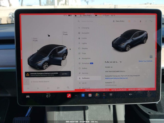 Aukcja sprzedaży 2024 Tesla Model Y Rwd, vin: 7SAYGDED9RF056313, numer aukcji: 44247166