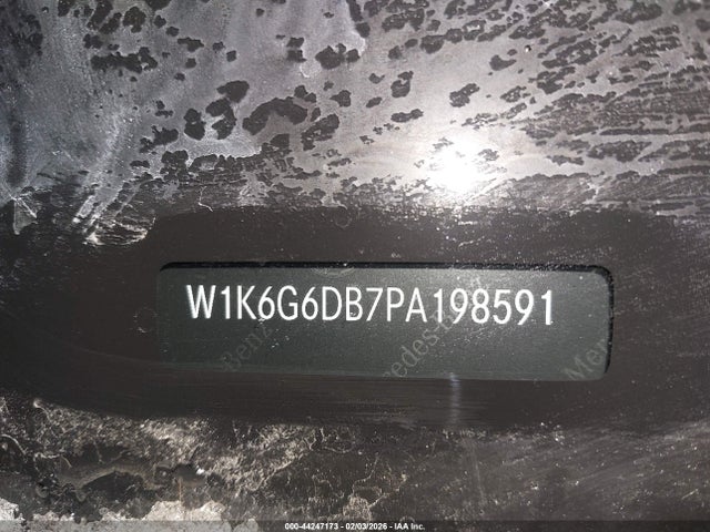 44247173 :رقم المزاد ، W1K6G6DB7PA198591 vin ، 2023 Mercedes-benz S 500 4matic مزاد بيع