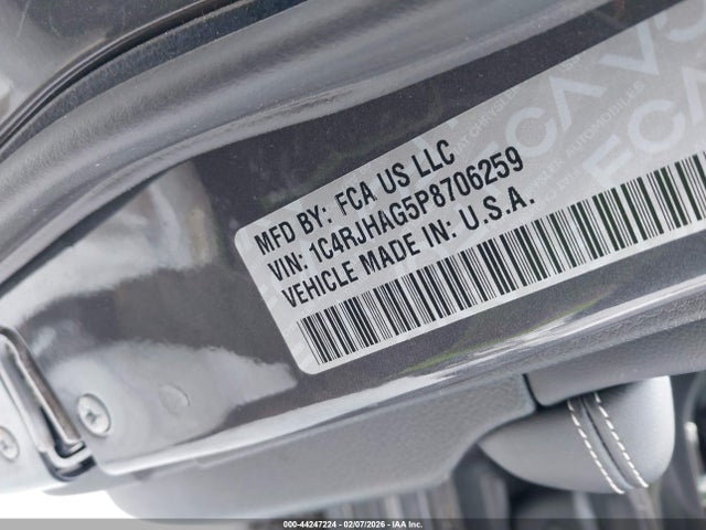 2023 JEEP GRAND CHEROKEE 1C4RJHAG5P8706259 Photo 8