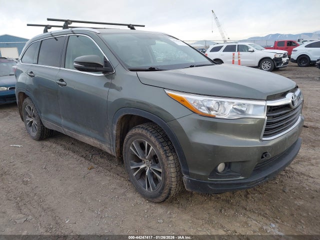 2016 TOYOTA HIGHLANDER 5TDJKRFH8GS261187