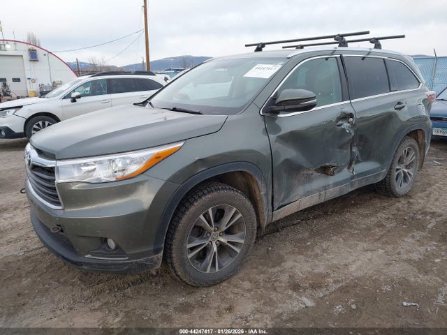 2016 TOYOTA HIGHLANDER 5TDJKRFH8GS261187 Photo 1