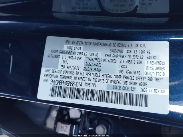 Mazda Cx-30 2.5 S Select Sport 2025 3MVDMBBM4SM867014 Image 9