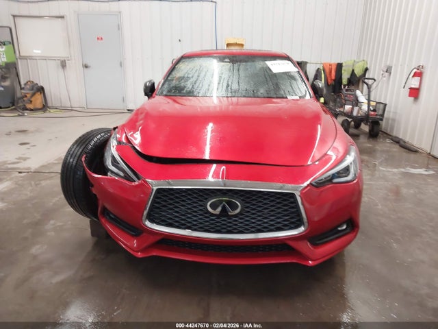 44247670 :رقم المزاد ، JN1FV7EL6KM441086 vin ، 2019 Infiniti Q60 3.0t Red Sport 400 مزاد بيع