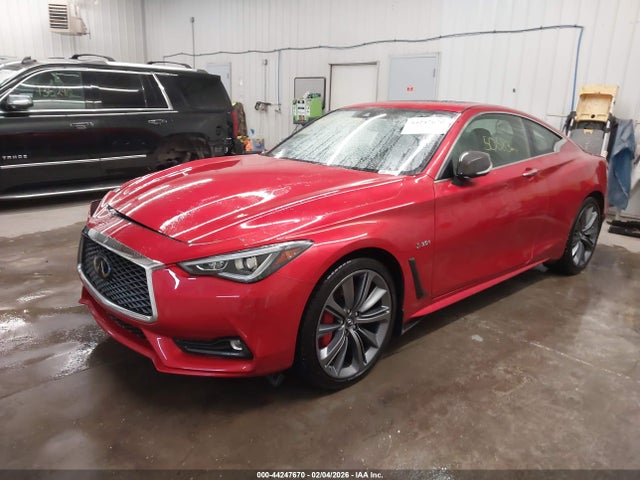 44247670 :رقم المزاد ، JN1FV7EL6KM441086 vin ، 2019 Infiniti Q60 3.0t Red Sport 400 مزاد بيع